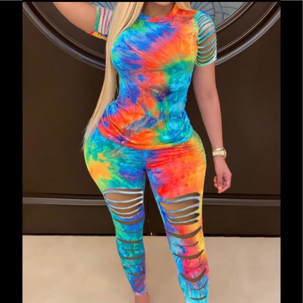 2 piece pants set